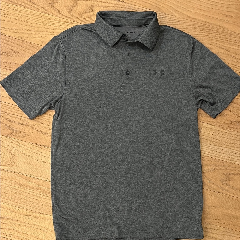 Under Armour Men's Charcoal Polo Shirt